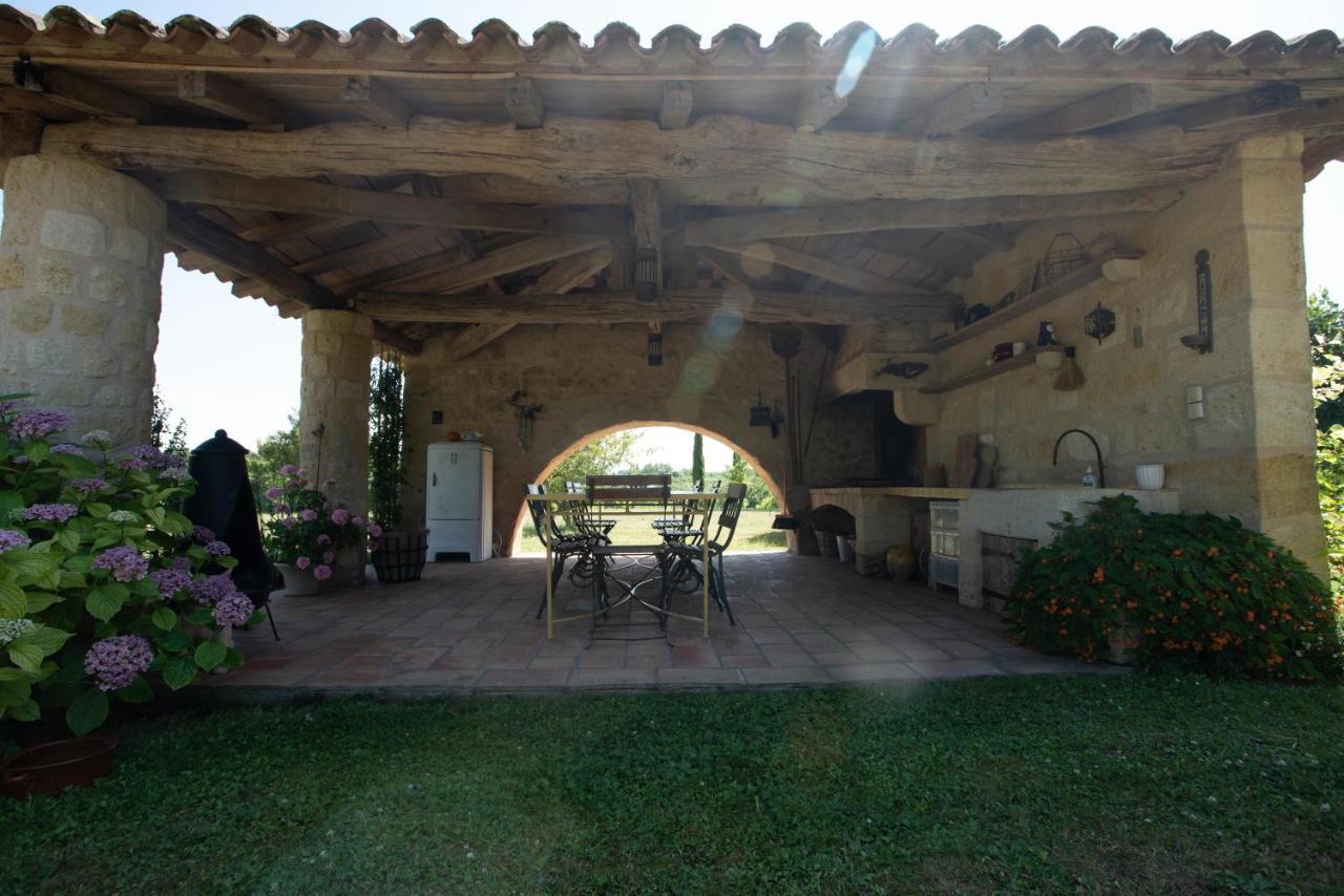 Gite Entre Bordeaux Et Saint-Emilion Génissac Eksteriør bilde